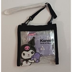 Kuromi sanrio transparent shoulder bag